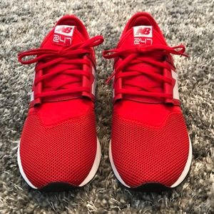 Men’s red new balance size 9 1/2
